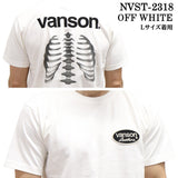 VANSON バンソン 6.2オンス天竺 半袖Tシャツ nvst-2318