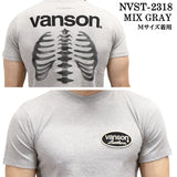 VANSON バンソン 6.2オンス天竺 半袖Tシャツ nvst-2318