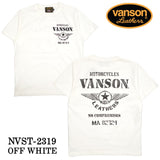 VANSON バンソン 6.2オンス天竺 半袖Tシャツ nvst-2319