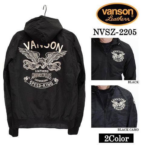 サマーメッシュジャケット VANSON バンソン nvsz-2205