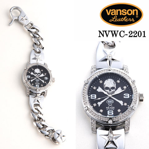 VANSON（バンソン）X VOLTAGE ヴォルテージコラボ 時計 ウォッチ nvwc-2201