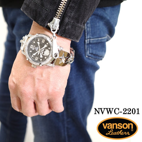 VANSON（バンソン）X VOLTAGE ヴォルテージコラボ 時計 ウォッチ nvwc-2201