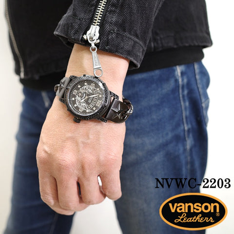 VANSON（バンソン） X VOLTAGE ヴォルテージコラボ 時計 ウォッチ nvwc-2203