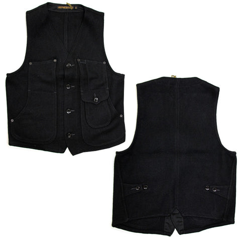 RISING SUN ライジングサン Game Vest ベスト rsmv005-blk