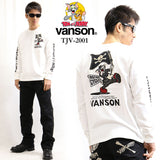 長袖Tシャツ VANSON×TOM&JERRY tjv-2001