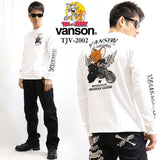 長袖Tシャツ VANSON×TOM&JERRY tjv-2002