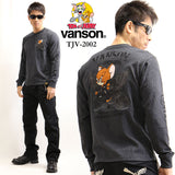 長袖Tシャツ VANSON×TOM&JERRY tjv-2002