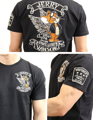 半袖Tシャツ VANSON×TOM&JERRY tjv-2009