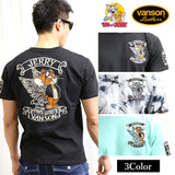 半袖Tシャツ VANSON×TOM&JERRY tjv-2009