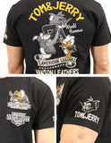 スラブ天竺半袖Tシャツ VANSON×TOM&JERRY tjv-2011