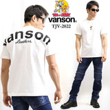 空紡天竺半袖Tシャツ VANSON×TOM&JERRY tjv-2022