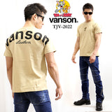 空紡天竺半袖Tシャツ VANSON×TOM&JERRY tjv-2022