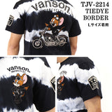 天竺半袖Tシャツ VANSON×TOM&JERRY バンソン トム＆ジェリー tjv-2214