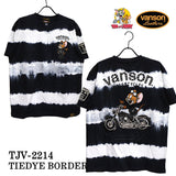 天竺半袖Tシャツ VANSON×TOM&JERRY バンソン トム＆ジェリー tjv-2214