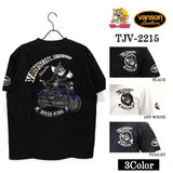 天竺半袖Tシャツ VANSON×TOM&JERRY バンソン トム＆ジェリー tjv-2215