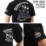 天竺半袖Tシャツ VANSON×TOM&JERRY バンソン トム＆ジェリー tjv-2215