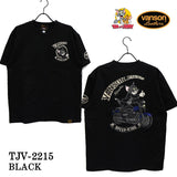 天竺半袖Tシャツ VANSON×TOM&JERRY バンソン トム＆ジェリー tjv-2215