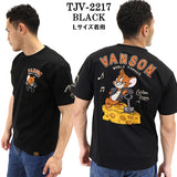 天竺半袖Tシャツ VANSON×TOM&JERRY バンソン トム＆ジェリー tjv-2217