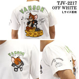 天竺半袖Tシャツ VANSON×TOM&JERRY バンソン トム＆ジェリー tjv-2217