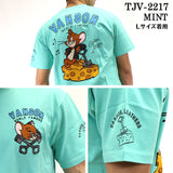 天竺半袖Tシャツ VANSON×TOM&JERRY バンソン トム＆ジェリー tjv-2217