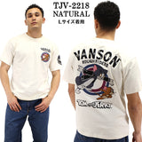 天竺半袖Tシャツ VANSON×TOM&JERRY バンソン トム＆ジェリー tjv-2218