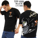 ベア天竺半袖Tシャツ VANSON×TOM&JERRY バンソン トム＆ジェリー tjv-2225