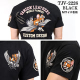 天竺半袖Tシャツ VANSON×TOM&JERRY バンソン トム＆ジェリー tjv-2226