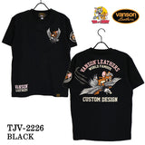 天竺半袖Tシャツ VANSON×TOM&JERRY バンソン トム＆ジェリー tjv-2226