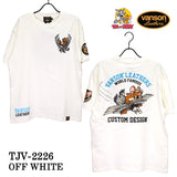 天竺半袖Tシャツ VANSON×TOM&JERRY バンソン トム＆ジェリー tjv-2226