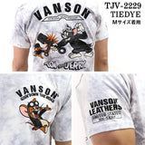 天竺半袖Tシャツ VANSON×TOM&JERRY バンソン トム＆ジェリー tjv-2229