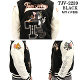 VANSON×TOM&JERRY バンソン トムジェリ コラボ ボンディング スタジャン tjv-2239