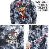 VANSON×TOM&JERRY バンソン トムジェリ コラボ 天竺 長袖Tシャツ ロンTEE tjv-2301