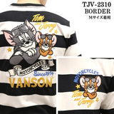 VANSON×TOM&JERRY バンソン トム＆ジェリー 天竺半袖Tシャツ tjv-2310