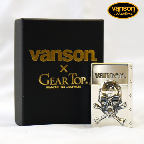 VANSON×GEAR TOP クロスボーンスカル v-gt-03