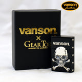 VANSON×GEAR TOP クロスボーンスカル v-gt-04