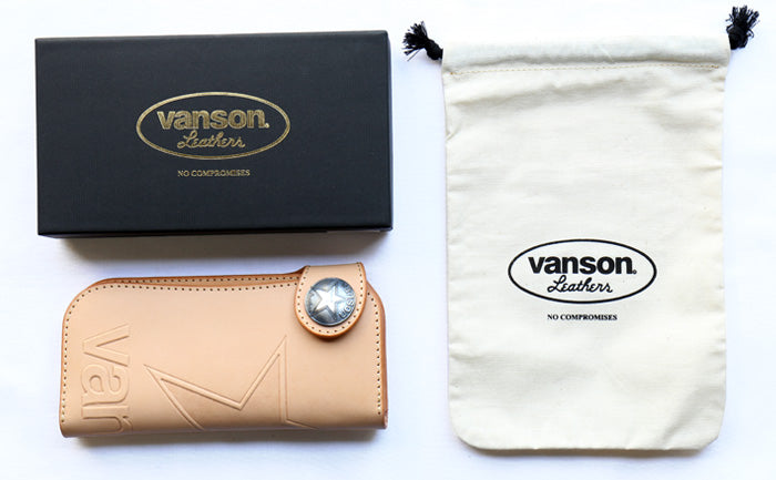 VANSON（バンソン）ロングウォレット 長財布 コンチョ 栃木レザー vp