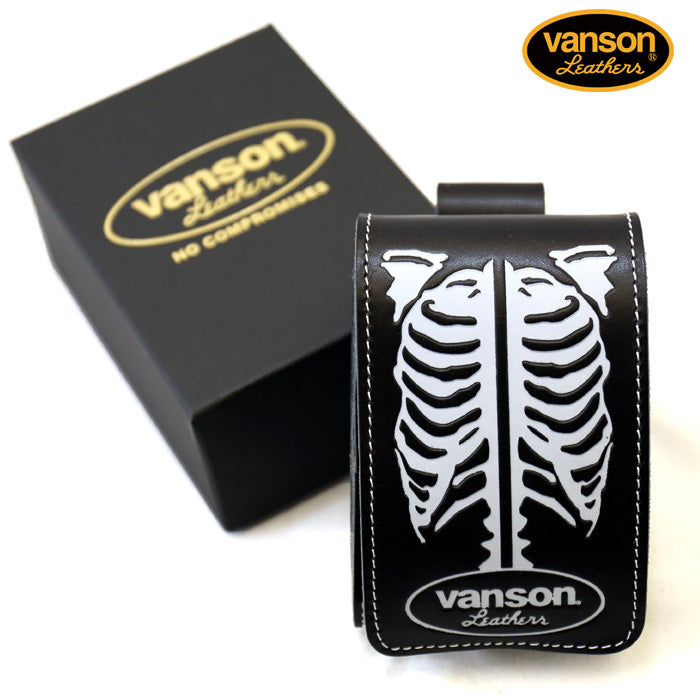 完売モデル vanson シガレットケース 栃木レザー ライター入れ