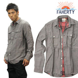 FAHERTY BRAND ファリティブランド シャンブレー 長袖シャツ オーガニックコットン wm1413