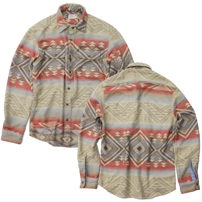 FAHERTY BRAND ファリティブランド 長袖シャツ ネイティブ柄 wm1485